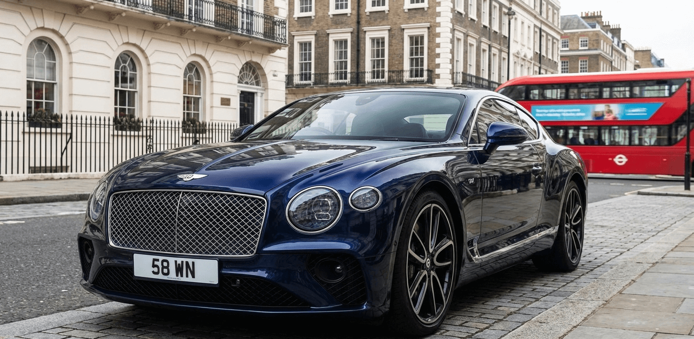 PRIVATE NUMBER PLATE ( 58 WN )