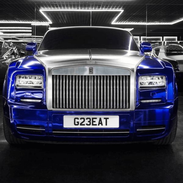 PRIVATE NUMBER PLATE ( GREAT )