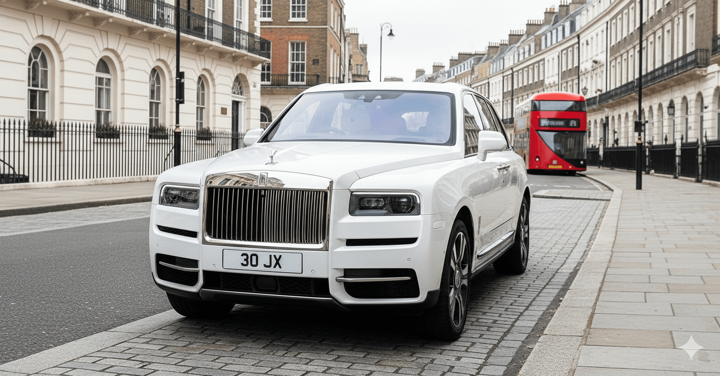 PRIVATE NUMBER PLATE ( 30 JX )