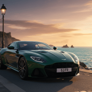 PRIVATE NUMBER PLATE ( 53 FR )