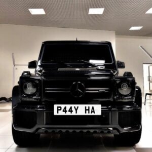 PRIVATE NUMBER PLATE  ( PAY HA )