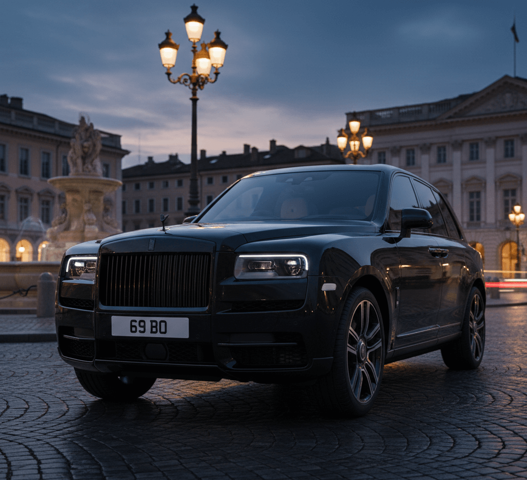 PRIVATE NUMBER PLATE ( 69 BO )